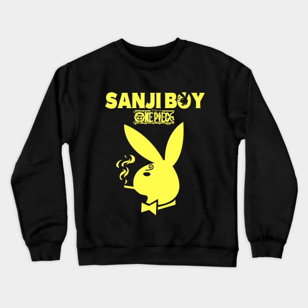 Sanji Crewneck Sweatshirt by amennngggg